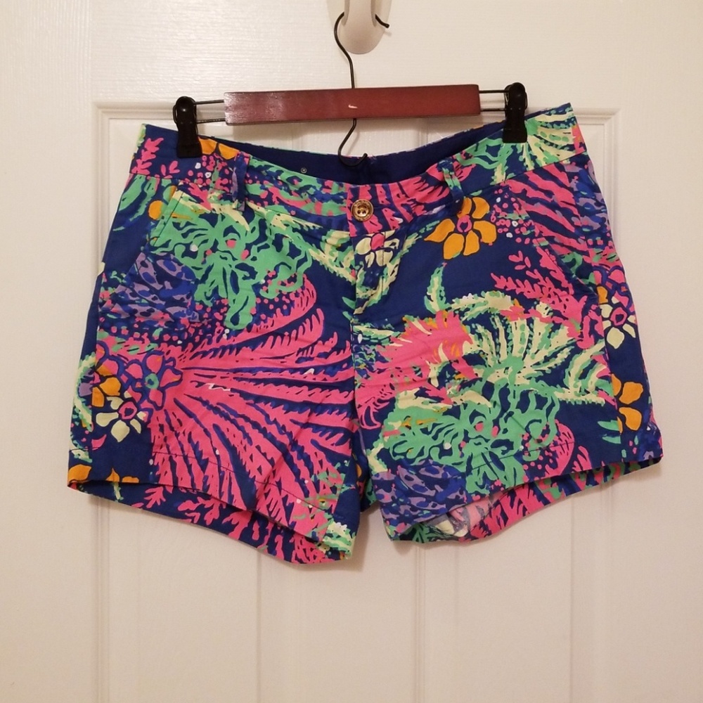 Lilly Pulitzer Callahan Shorts Indigo Glow